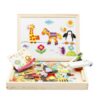 Multifunctional Magnetic Kids Puzzle Drawing Board Educational Toys Learning Wooden Puzzles Toys For Children Gift - Image 2