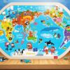 Wooden Puzzle World Children's Toys Gift Baby Educational Toys - Image 2