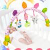 Baby Musical Mobile Toys for Bed Stroller Plush Baby Rattles Toys for Baby Toys 0-12 Months Infant - Image 3