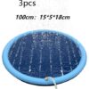 Non-Slip Splash Pad For Kids And Pet Dog Pool Summer Outdoor Water Toys Fun Backyard Fountain Play Mat - Image 9