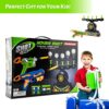 Shooting Targets For Guns Shooting Game Glow In The Dark Floating Ball Target Practice Toys For Kids Boys Hover Shot 1 Blaster Toy Gun 10 Soft Foam Balls 3 Darts Gift - Image 6