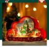 Christma New Style Assembled Building Block Toys Cloud Night Lamp Decorative Mirrors Frame LED Table Lights Creative Desk Bedroom Handmade Birthday Gifts - Image 3