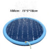 Non-Slip Splash Pad For Kids And Pet Dog Pool Summer Outdoor Water Toys Fun Backyard Fountain Play Mat - Image 7